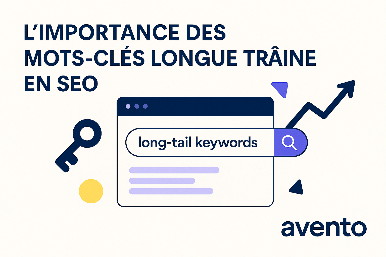 L’Importance des mots-clés longue traîne en SEO - Avento